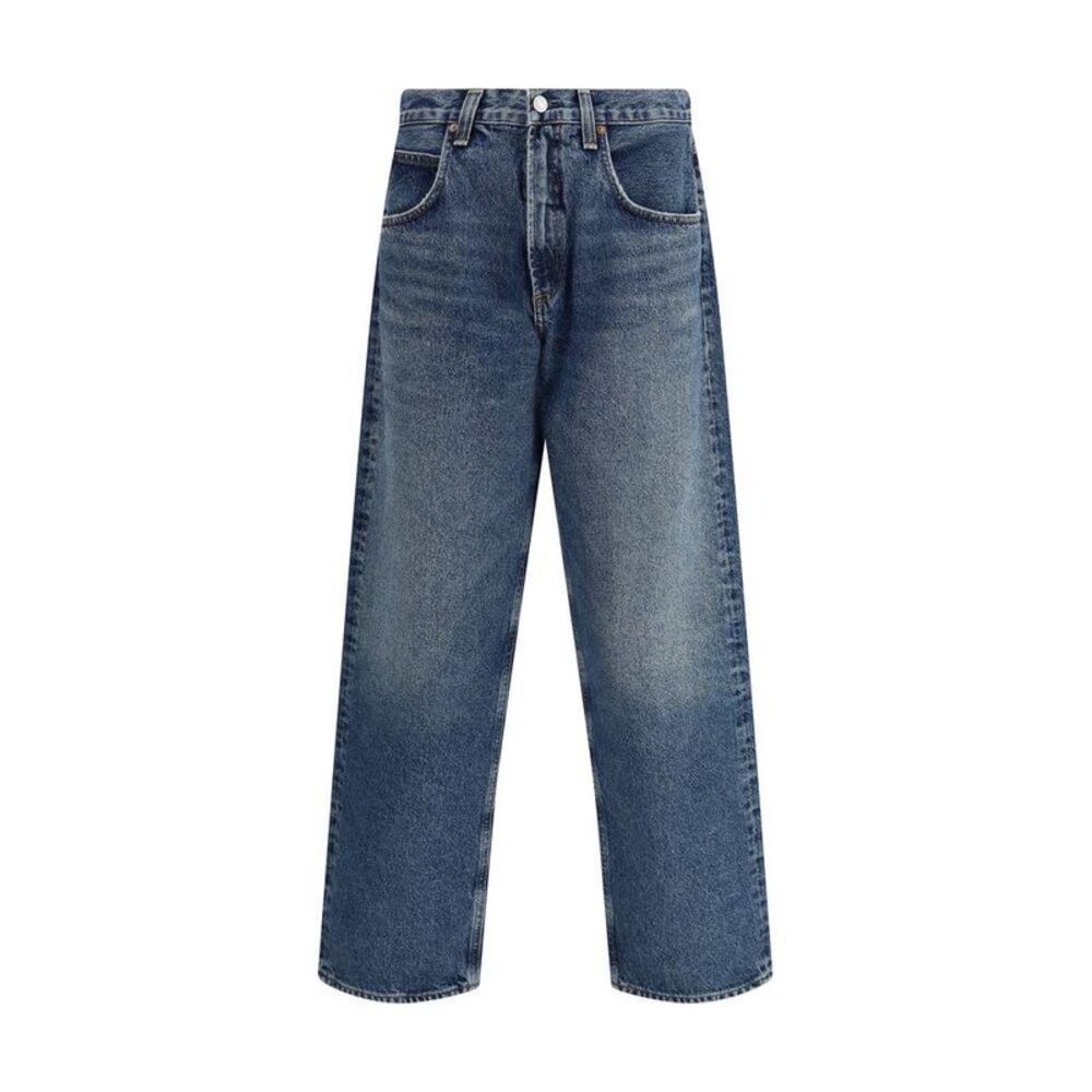 Agolde 90 Pinch Waist Relaxed Jeans Men Blue Bottoms